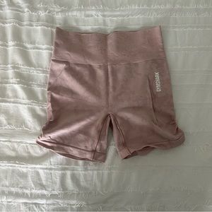 Gymshark pink shorts